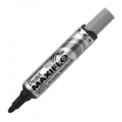 Žymeklis baltai lentai PENTEL MAXIFLO, 4 mm, juodas