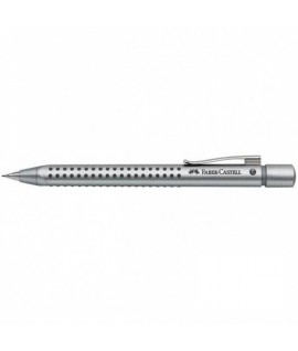 Automatinis pieštukas FABER CASTELL GRIP, sidabro spalvos korpusas