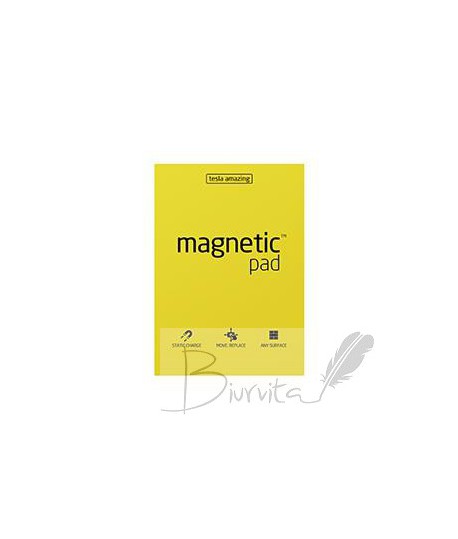 Magnetiniai lapeliai TESLA AMAZING A3 geltoni, 50lapų