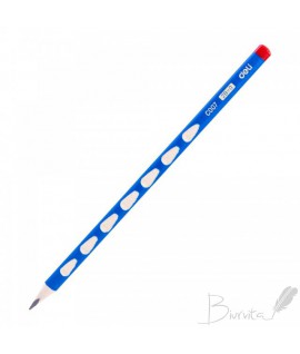 Pieštukas DELI HB, trikampis, ergonomiškas