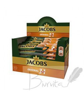 Kava JACOBS 3 in 1, 20 vnt./pak. x 15.2 g