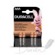 Baterijos DURACELL AAA , LR03, 4 vnt.