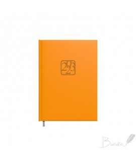 Darbo knyga - kalendorius 2023m. A5 oranžinė sp.