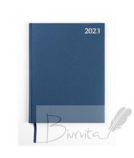 Kalendorius STANDARD, 2023, PVC, A4, mėlyna