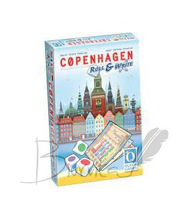 Stalo žaidimas „Copenhagen Roll and Write“