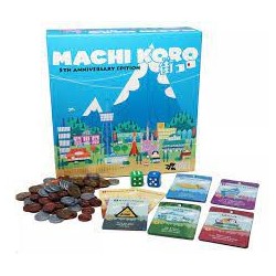 Stalo žaidimas „Machi Koro“