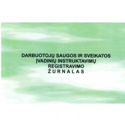 Darbuotojų saugos ir sveikatos įvadinių instruktavimų registracijos ž. A5