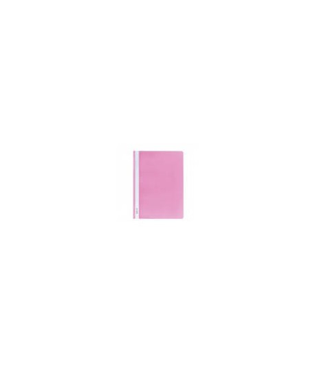 Segtuvėlis A4 skaidriu viršeliu, rožinis