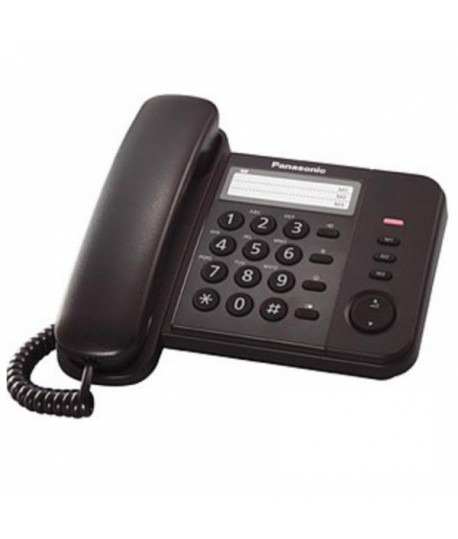 Telefonas PANASONIC KX-TS 520, juodas