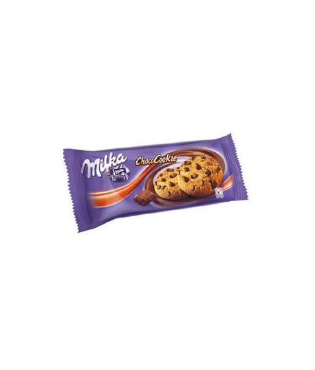 Sausainiai MILKA CHOCO su šokolado gabaliukais, 135 g