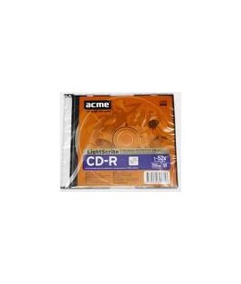 Kompaktinis diskas Acme CD-RW, plonoje dėžutėje