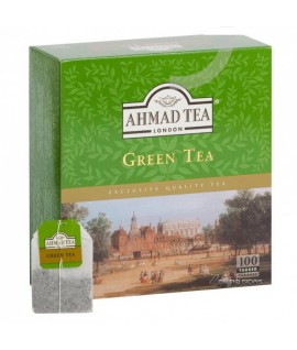 Žalioji arbata AHMAD "GREEN" 100 pakelių