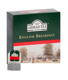 Juodoji arbata AHMAD English Breakfast, 100 pak.