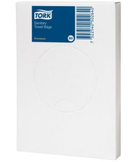 Higieniniai maišeliai TORK B3, baltos spalvos