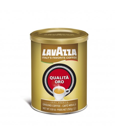 Malta kava LAVAZZA "QUALITA ORO" skardinėje, 250 g.