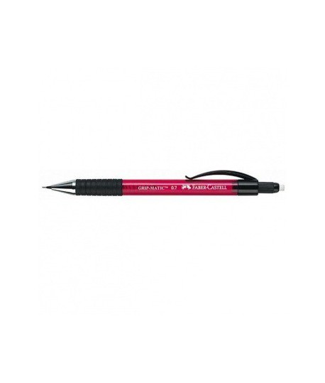 Automatinis pieštukas FABER CASTELL GRIP MATIC, 0,5 mm, raudonos spalvos korpusas