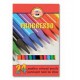 Spalvoti pieštukai KOH-I-NOOR PROGRESSO, 24 spalvos