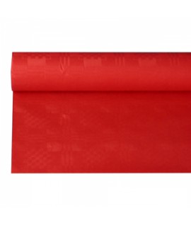 Popierinė staltiesė 8 x 1,2m , raudona