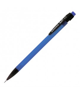 Automatinis pieštukas ZEBRA MP, 0,5 mm, HB,mėlynas korpusas