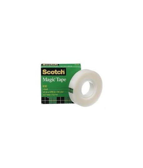 Lipni juostelė Scotch Magic 810 12 mm x 33 m