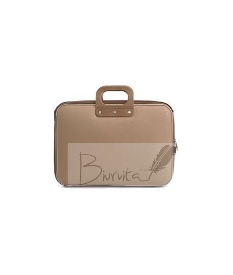 Kompiuterio krepšys BOMBATA CLASSIC 15, smėlio spalvos