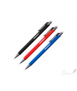 Automatinis pieštukas KORES M2 GRAFITOS, 0,7 mm, HB, korp. įvairių spalvų