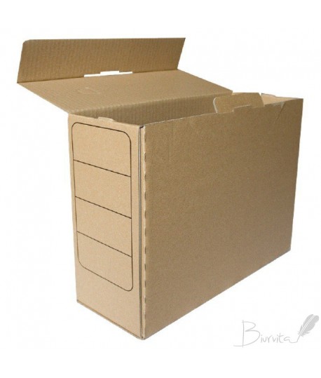 Archyvine dėžė SMLT, 243 x 120 x 320 mm, ruda