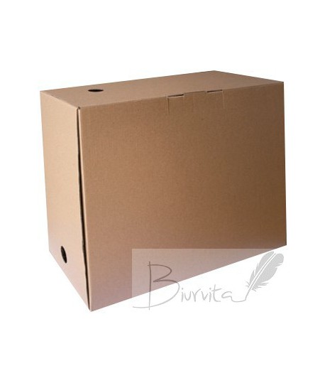 Archyvine dėžė SMLT, 300 x 160 x 350 mm, ruda