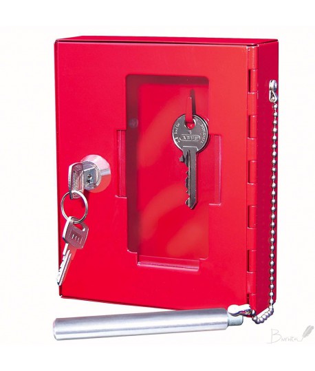 Dėžutė avariniam raktui WEDO,raudona sp.