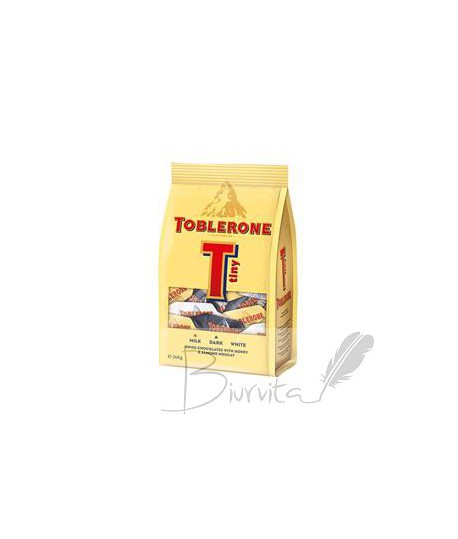 Saldainių rinkinys TOBLERONE TINY, maišelyje, 248 g