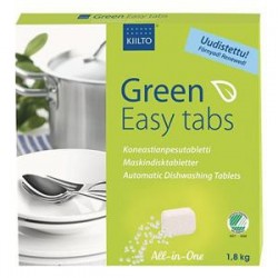 Tabletės indaplovėms KIILTO Green Easy, 100 vnt.