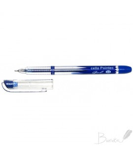 Gelio rašiklis Cello Pointec 0,5mm, adatinis, mėlynas