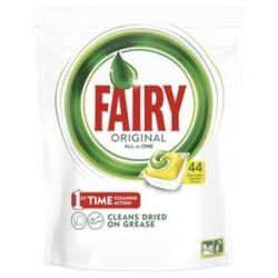 Kapsulės indaplovėms FAIRY ALL IN 1, Lemon, 44 vnt.