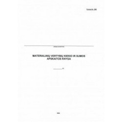 Materialinių vertybių kiekio ir sumos apsk.knyga